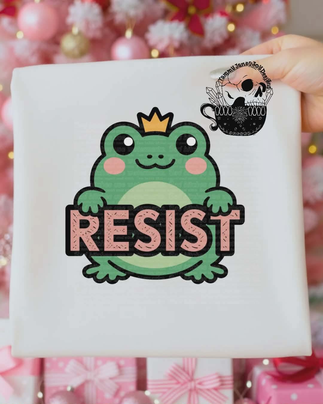 Resist Frog