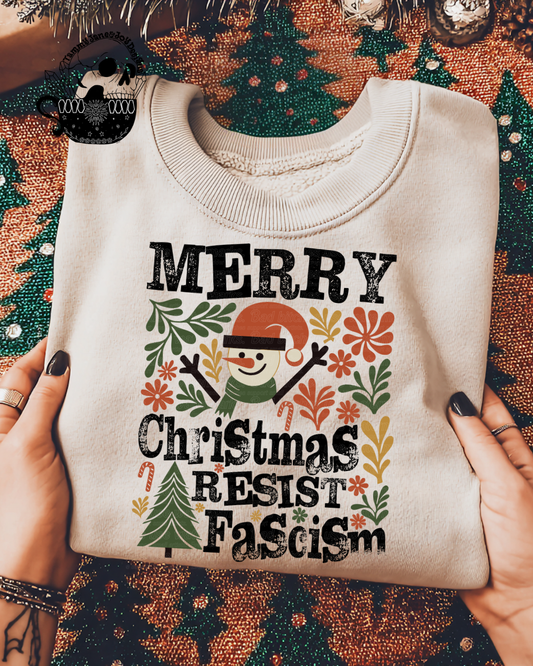 Merry Christmas Resist Fascism