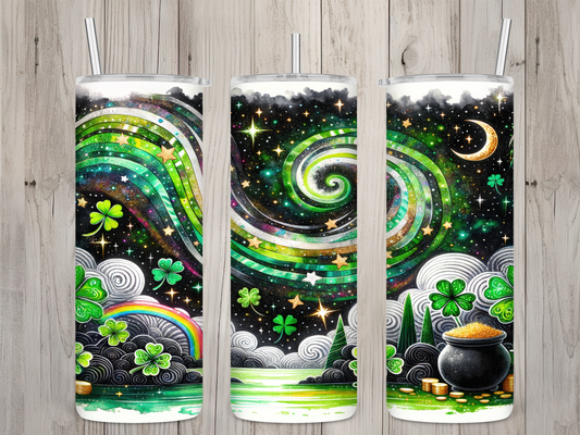 Lucky stars 20 oz Stainless Steel Tumbler
