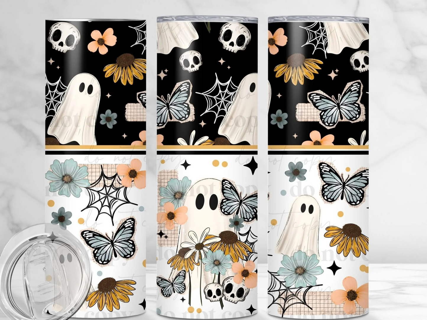 Just a girly ghost 20 oz Stainless Steel Tumbler