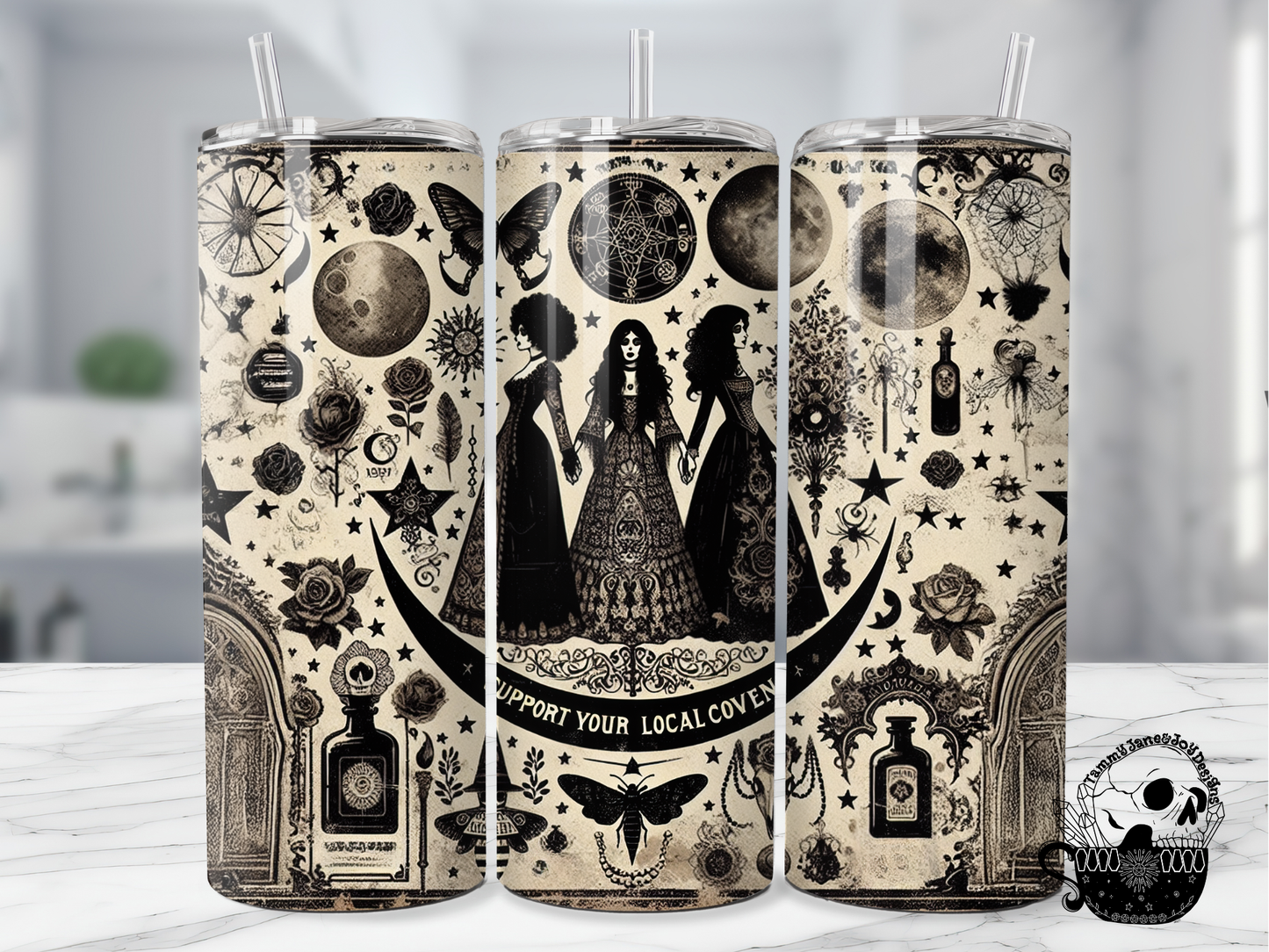 Support your local coven 20 oz Stainless Steel Tumbler