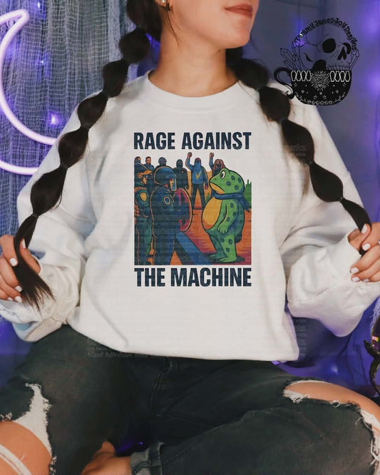 Rage Against The Machine (cartoon style)