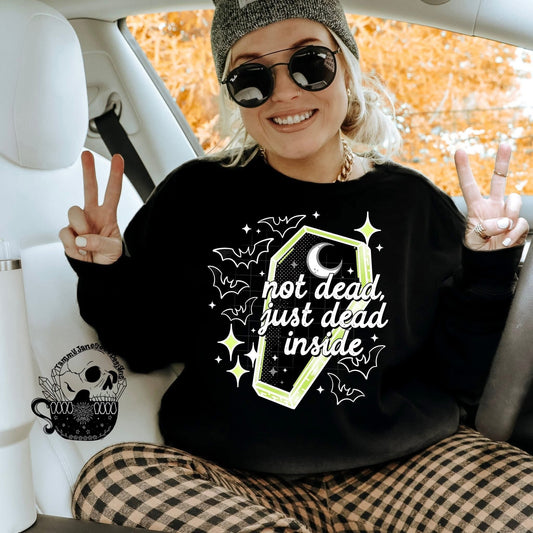 Not Dead Just Dead Inside (black)