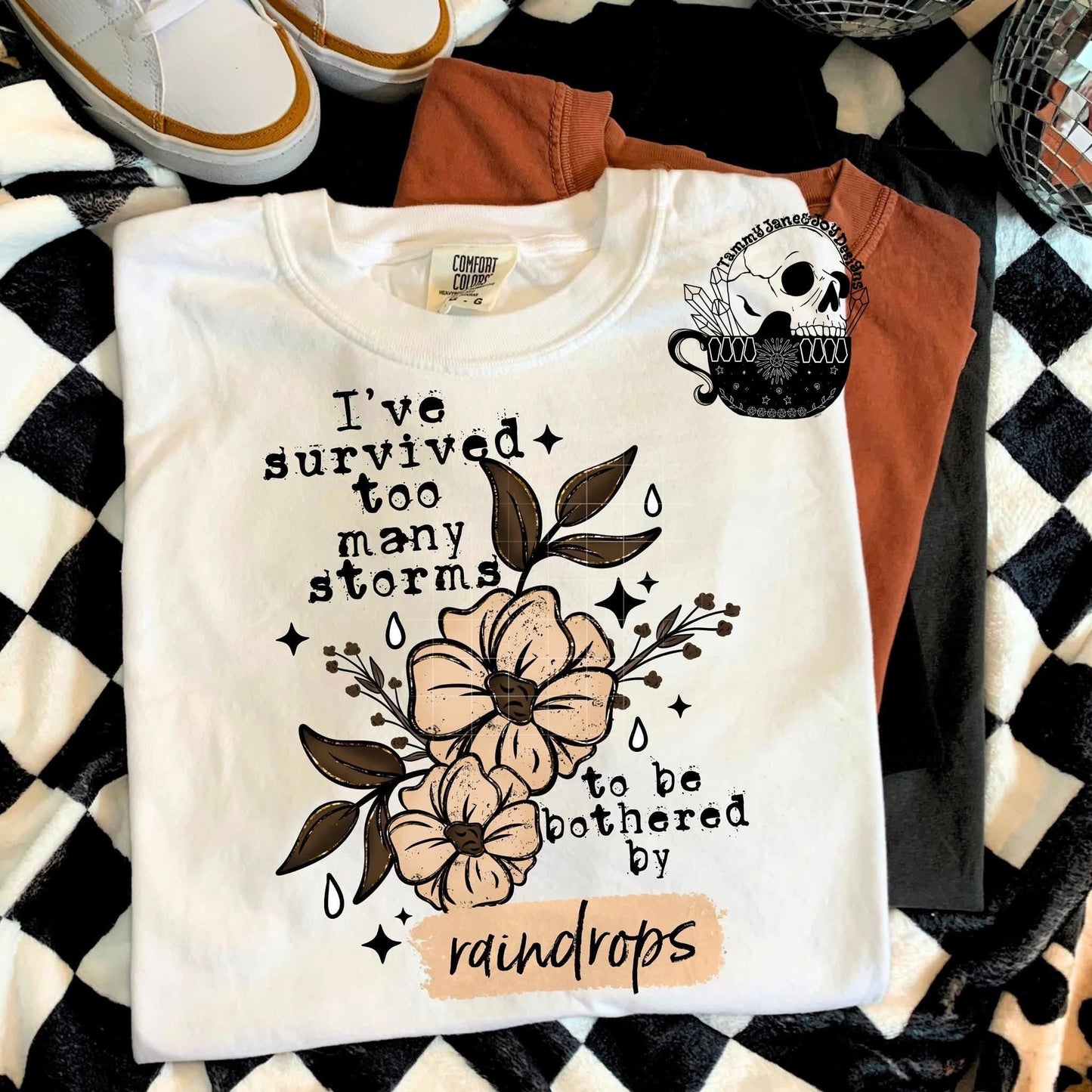 I’ve survived too many storms (black)