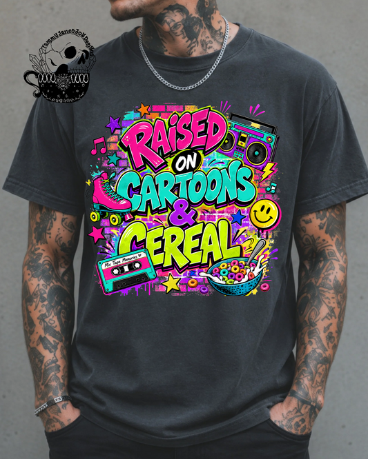 Raised on cartoons and cereal