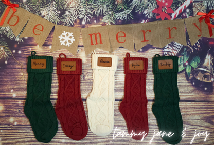 Custom Christmas stockings