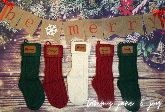 Custom Christmas stockings