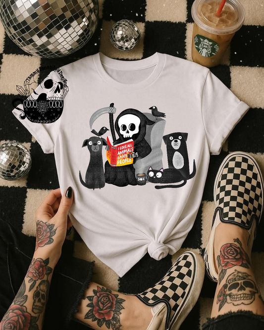 I love all animals and hate all people