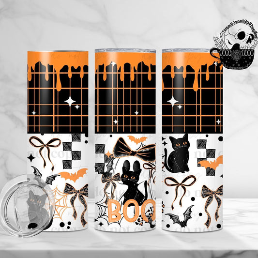 Spooky Boo 20 oz Stainless Steel Tumbler