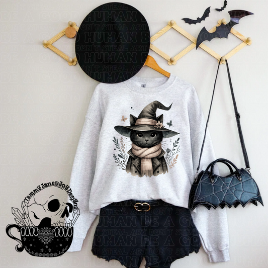 Witchy Black Cat