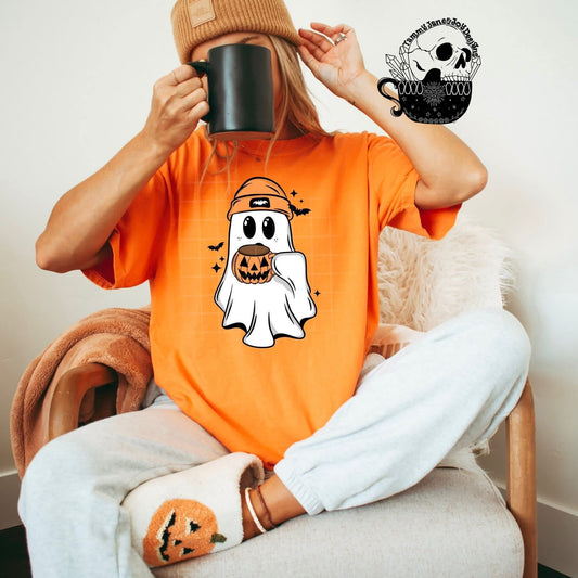 Caffeinated Pumpkin Ghost