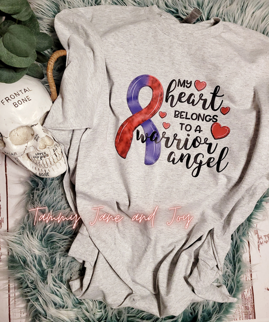 My heart belongs to a warrior angel