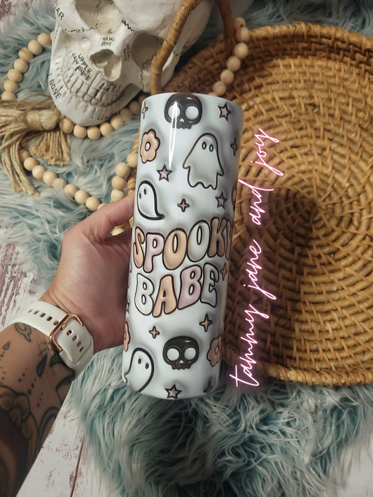 Spooky Babe Tumbler