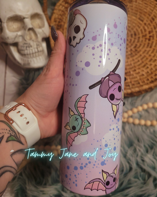 Pastel Bats Tumbler