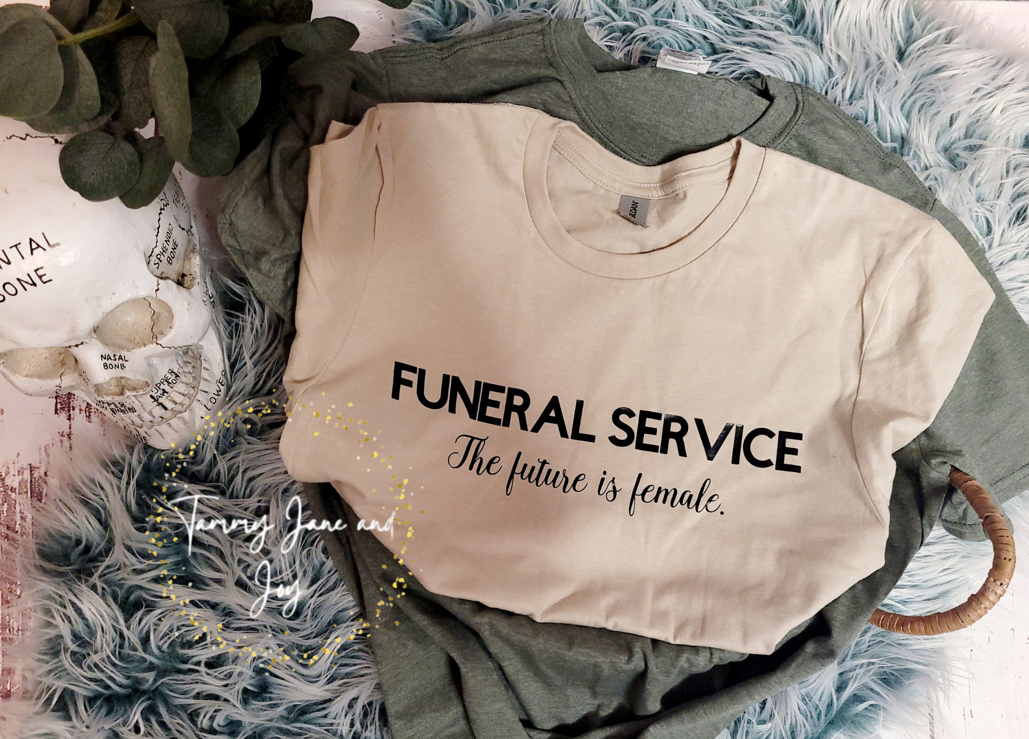 Funeral service, the future is female tee