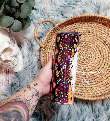 Mom-ster halloween mom tumbler