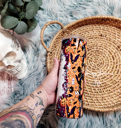 Mom-ster halloween mom tumbler