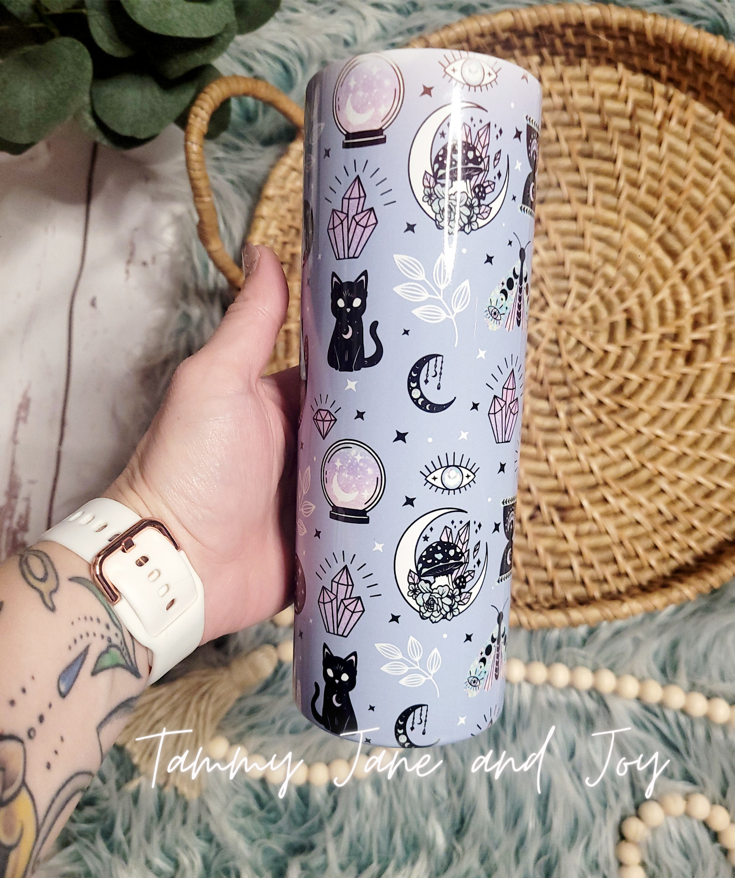 Witchy in Purple Tumbler